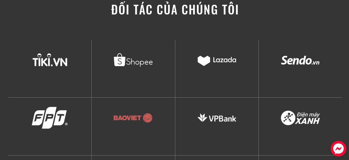 Hợp tác cùng các đối tác lớn - Công Ty TNHH ECOMOBI MEDIA